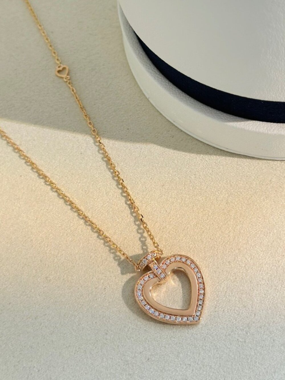 Fred Pretty Woman Sunlight Message Heart Necklace